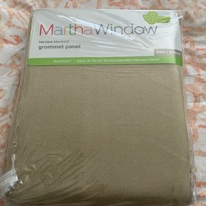 4 Martha Stewart Fairview Blackout Grommet Panels